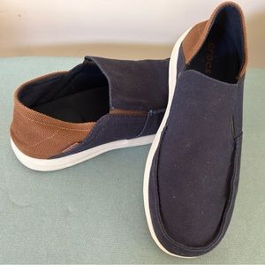 Navy Crocs Loafers